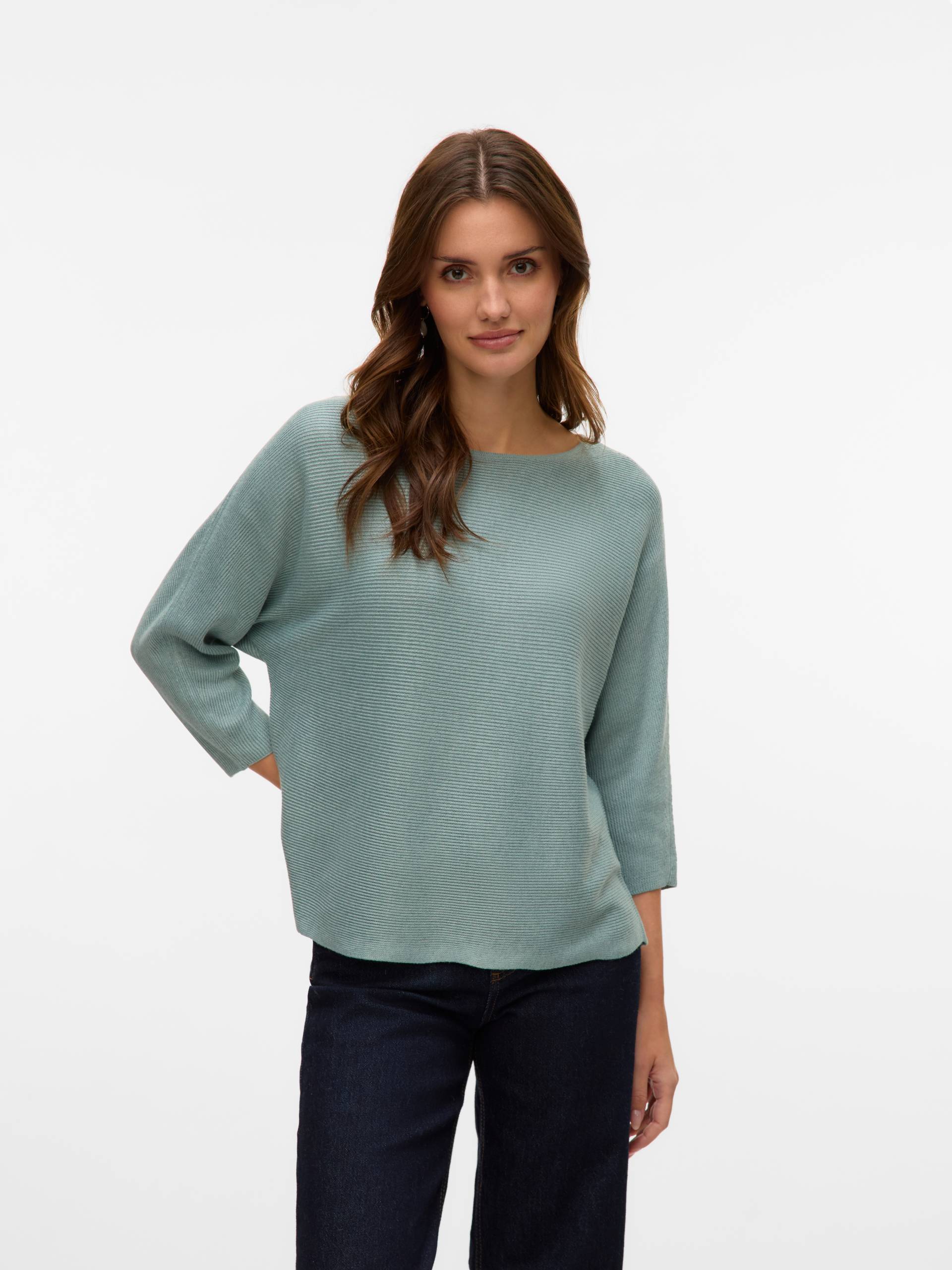 Vero Moda 3/4 Arm-Pullover »VMNORA 3/4 BOATNECK BLOUSE NOOS« von Vero Moda