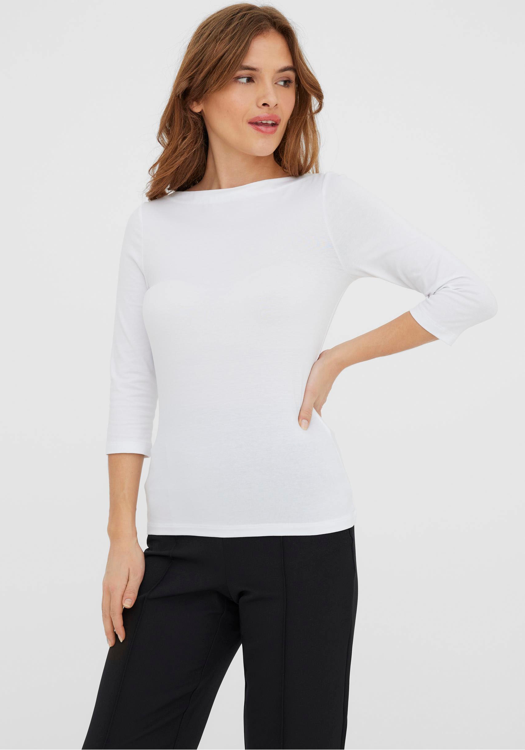 Vero Moda 3/4-Arm-Shirt »VMPANDA MODAL 3/4 TOP JRS NOOS« Vero Moda 3/4-Arm-Shirt »VMPANDA MODAL 3/4 TOP JRS NOOS« von Vero Moda