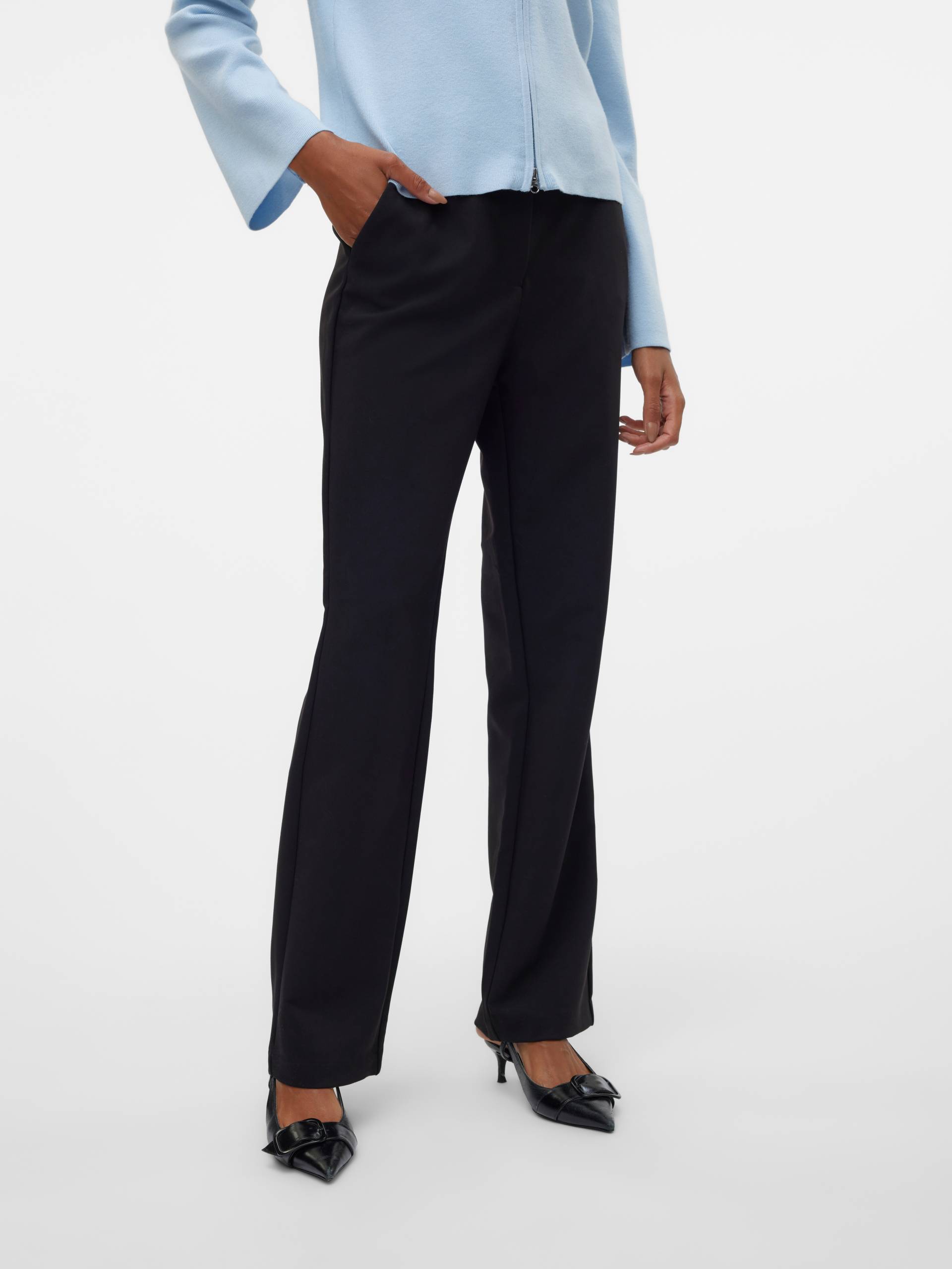 Vero Moda Anzughose »VMCLAIR MW STRAIGHT PANT NOOS« von Vero Moda