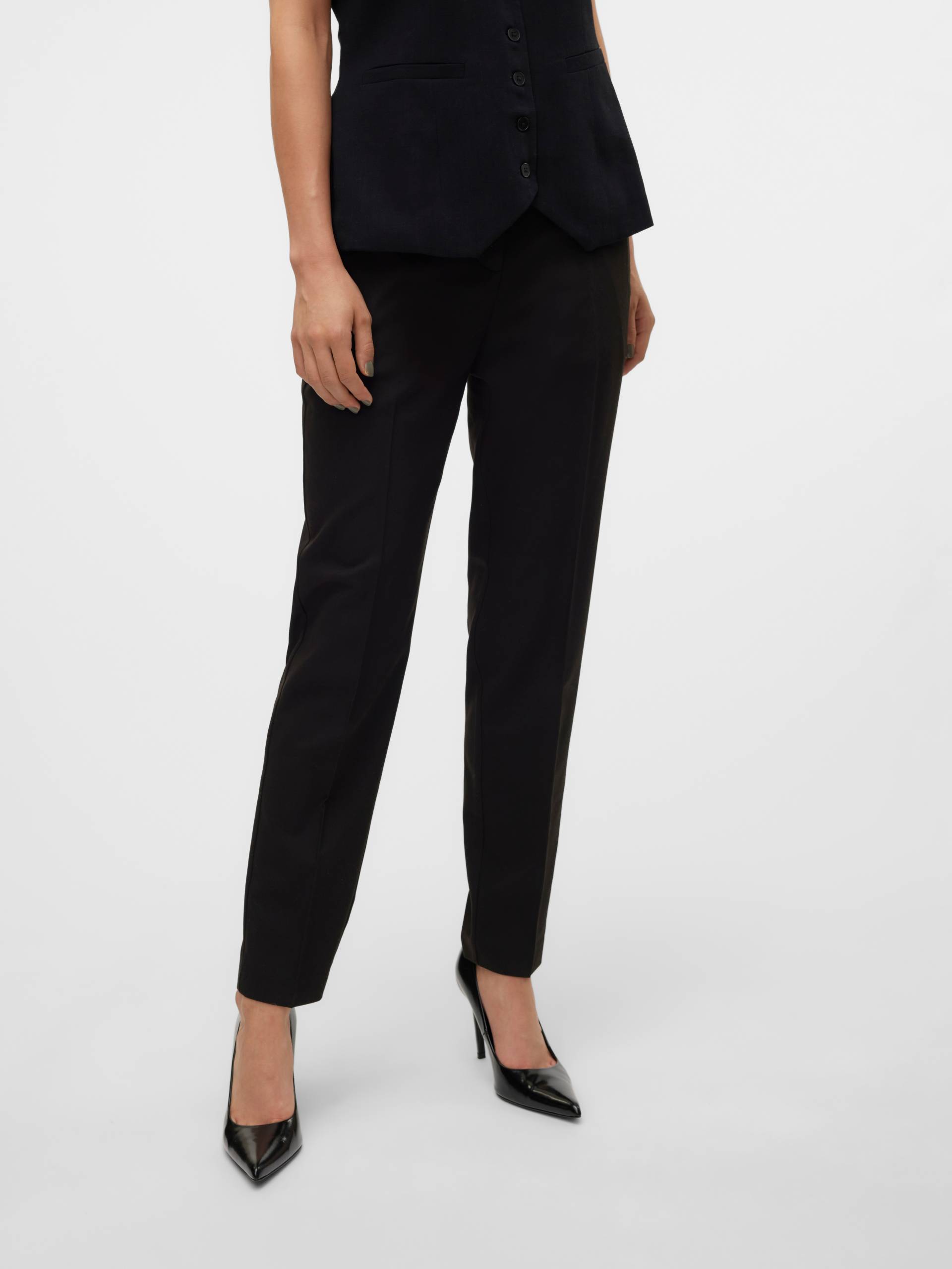 Vero Moda Anzughose »VMNILA MW TAPERED PANT NOOS« von Vero Moda