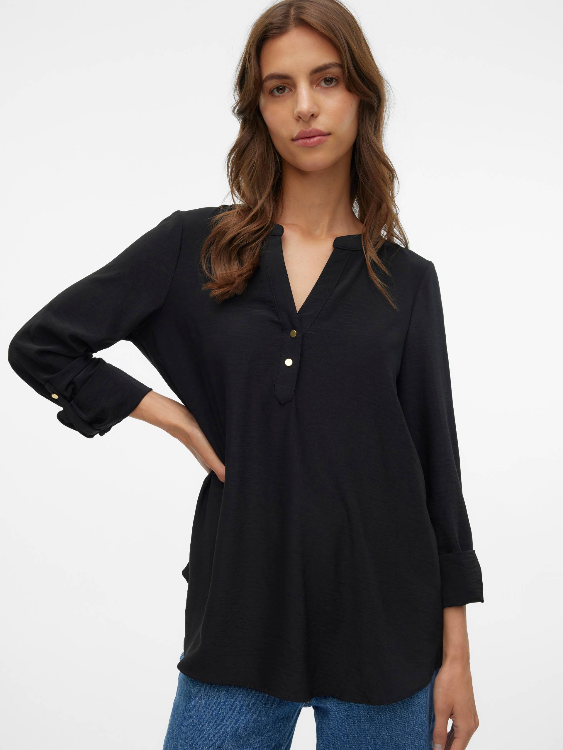 Vero Moda Blusenshirt »VMANI LS TOP WVN GA NOOS« Vero Moda Blusenshirt »VMANI LS TOP WVN GA NOOS« von Vero Moda