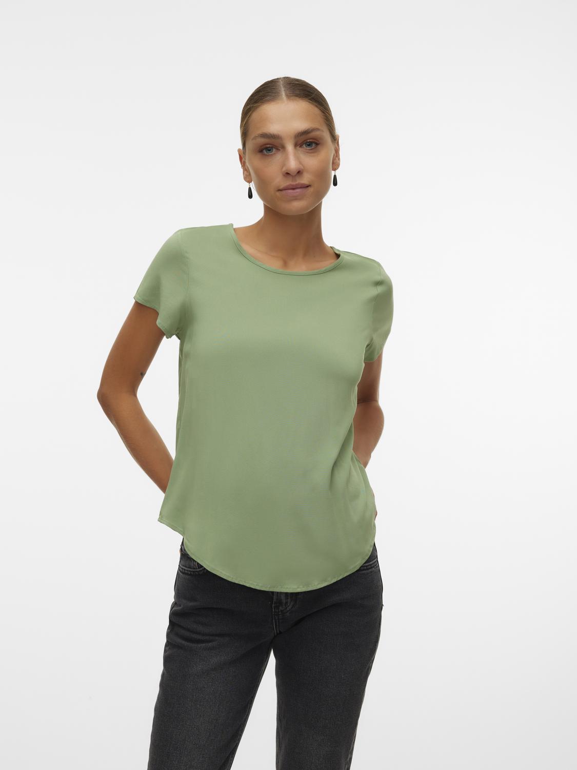 Vero Moda Blusenshirt »VMBELLA SS TOP WVN GA NOOS« von Vero Moda