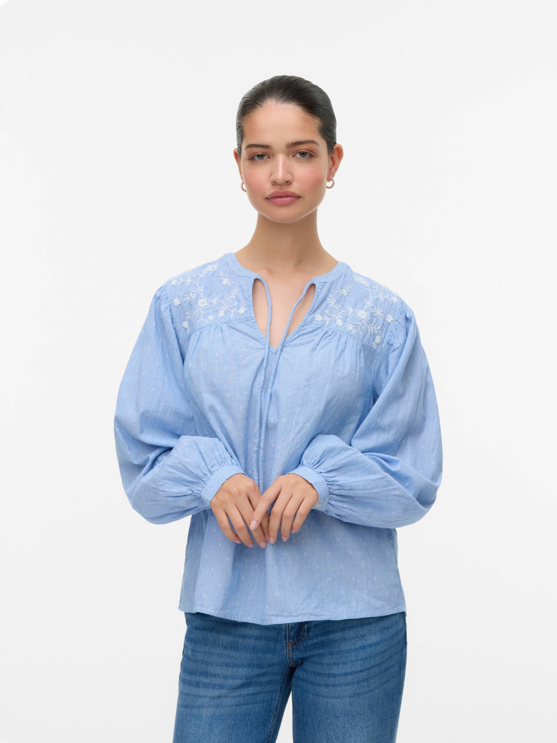 Vero Moda Blusenshirt »VMNIKA LS TOP WVN GA NOOS« Vero Moda Blusenshirt »VMNIKA LS TOP WVN GA NOOS« von Vero Moda