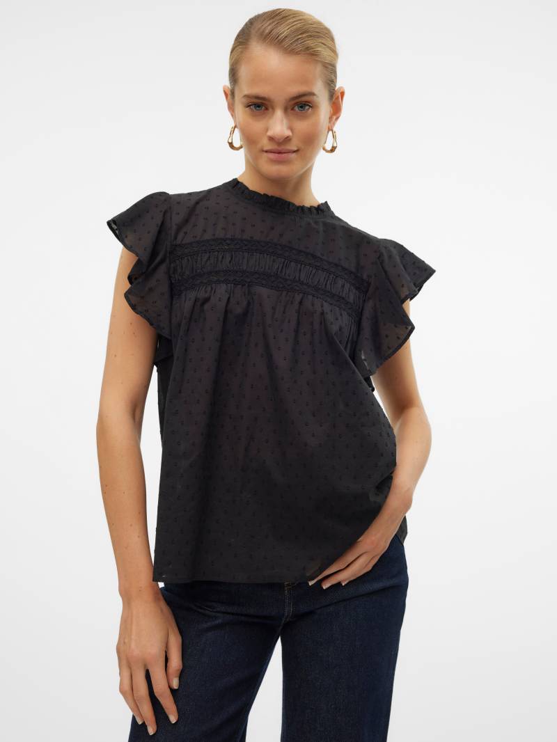 Vero Moda Blusenshirt »VMTRINE SL LACE TOP WVN NOOS« von Vero Moda