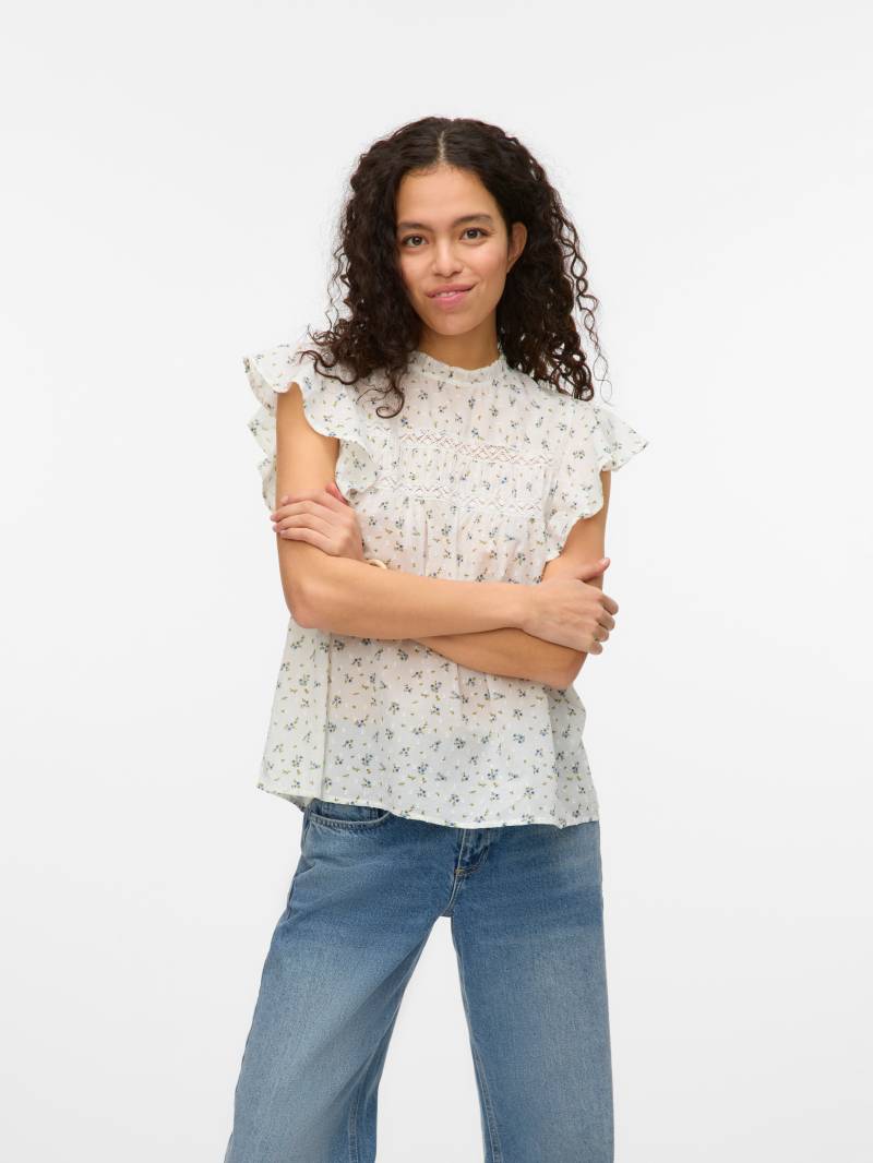 Vero Moda Blusenshirt »VMTRINE SL LACE TOP WVN NOOS« von Vero Moda