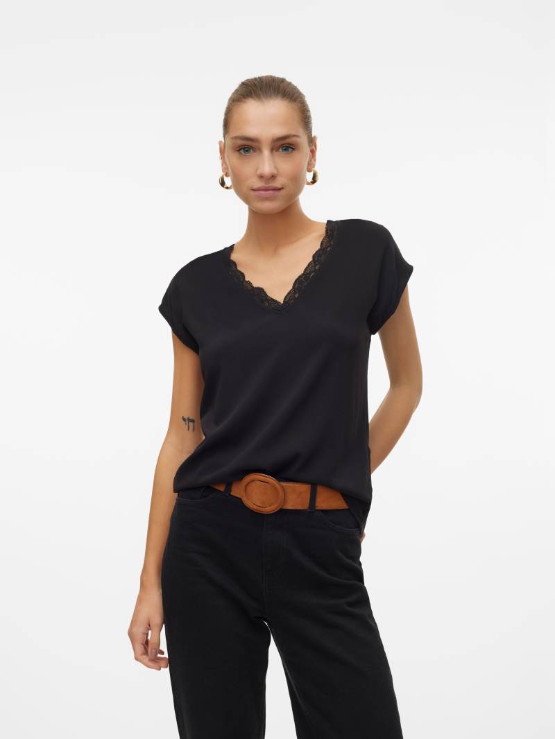 Vero Moda Blusentop »VMBELLA SL LACE TOP WVN GA NOOS« von Vero Moda