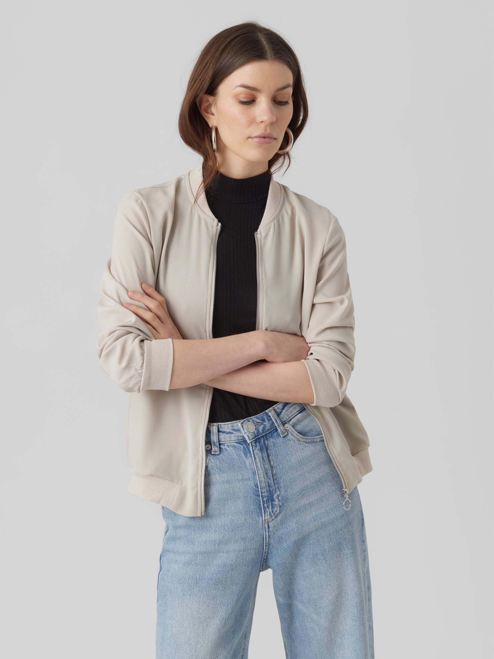 Vero Moda Bomberjacke »VMCOCO L/S BOMBER«, in modisch kurzer Form von Vero Moda