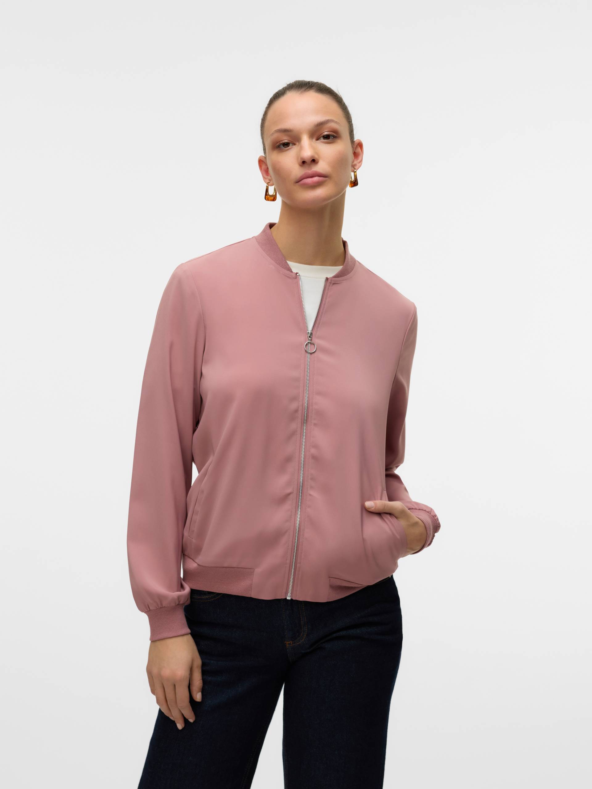 Vero Moda Bomberjacke »VMCOCO L/S BOMBER«, in modisch kurzer Form von Vero Moda