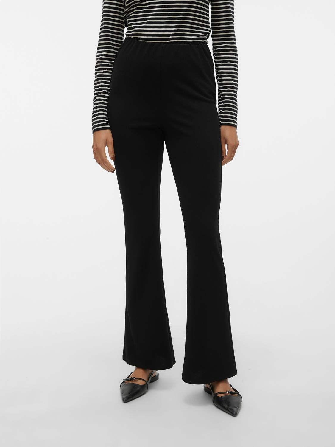 Vero Moda Bootcuthose »VMLIVA HW FLARED PANT NOOS« von Vero Moda