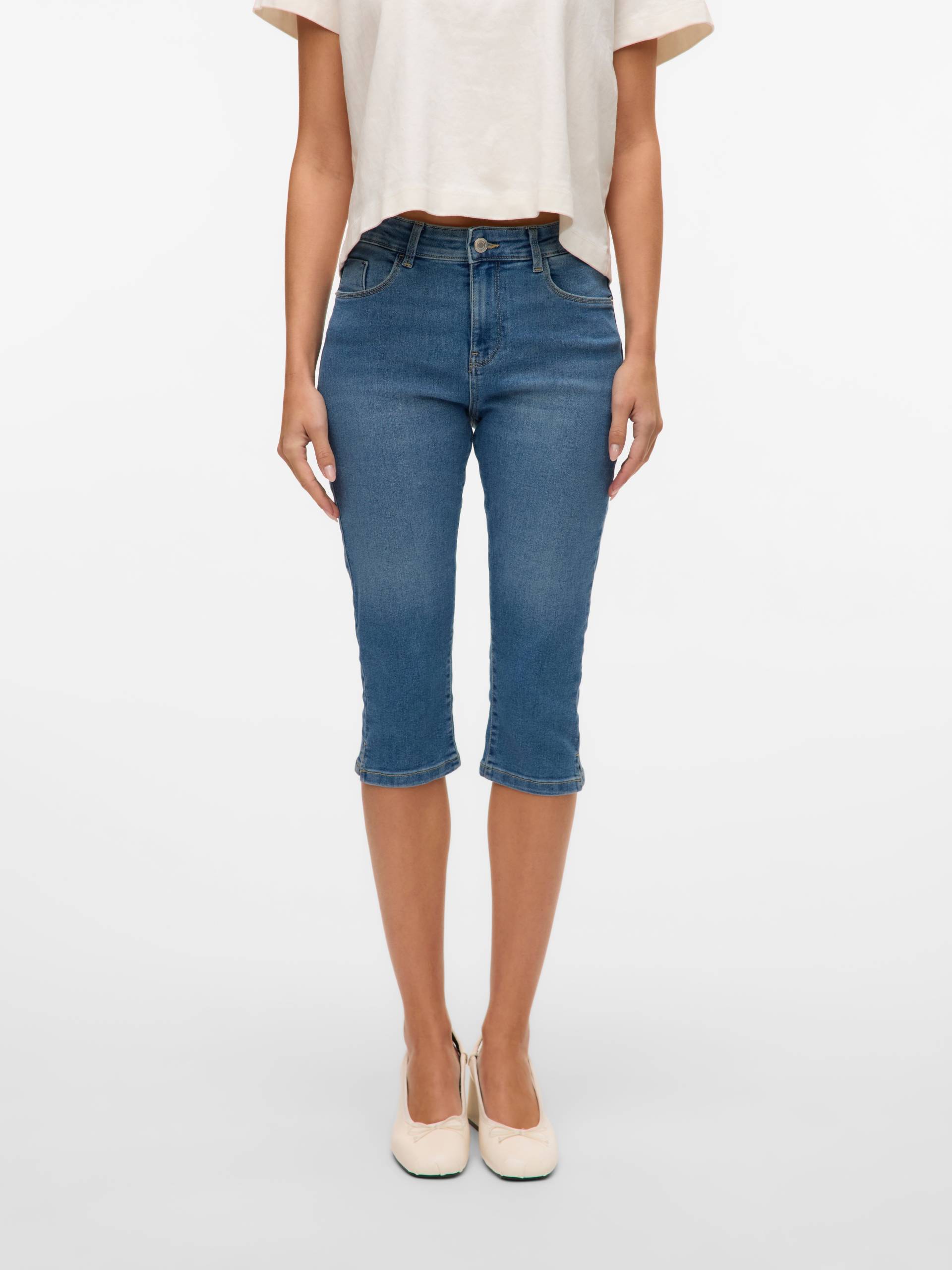 Vero Moda Caprijeans »VMELLY MR KNICKERS DNM MIX NOOS« Vero Moda Caprijeans »VMELLY MR KNICKERS DNM MIX NOOS« von Vero Moda
