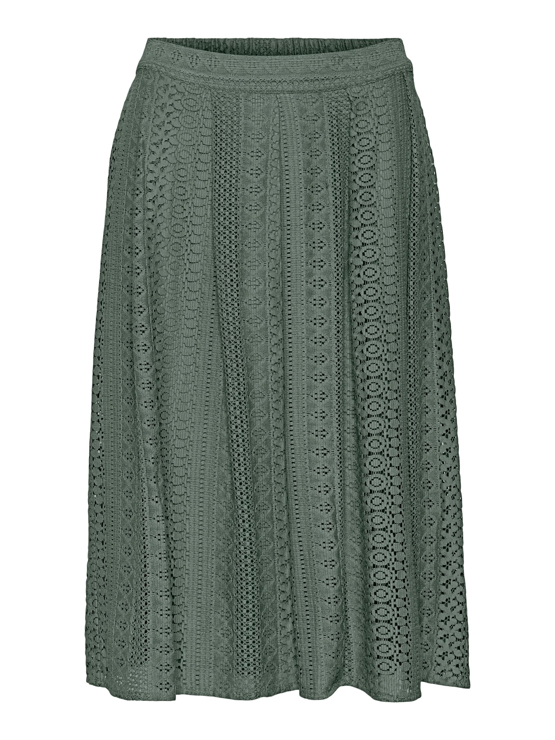 Vero Moda Faltenrock »VMHONEY LACE H/W CALF SKIRT WVN« von Vero Moda