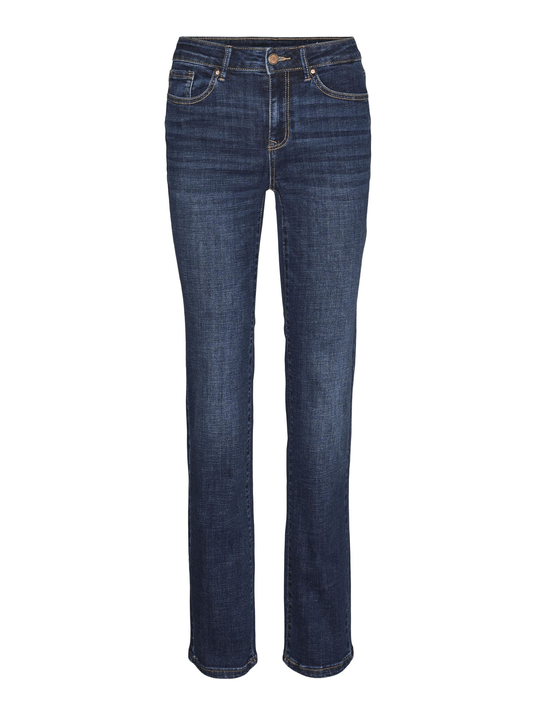 Vero Moda Gerade Jeans »VMFLASH MR STRAIGHT JEANS LI3300 GA NOOS« von Vero Moda