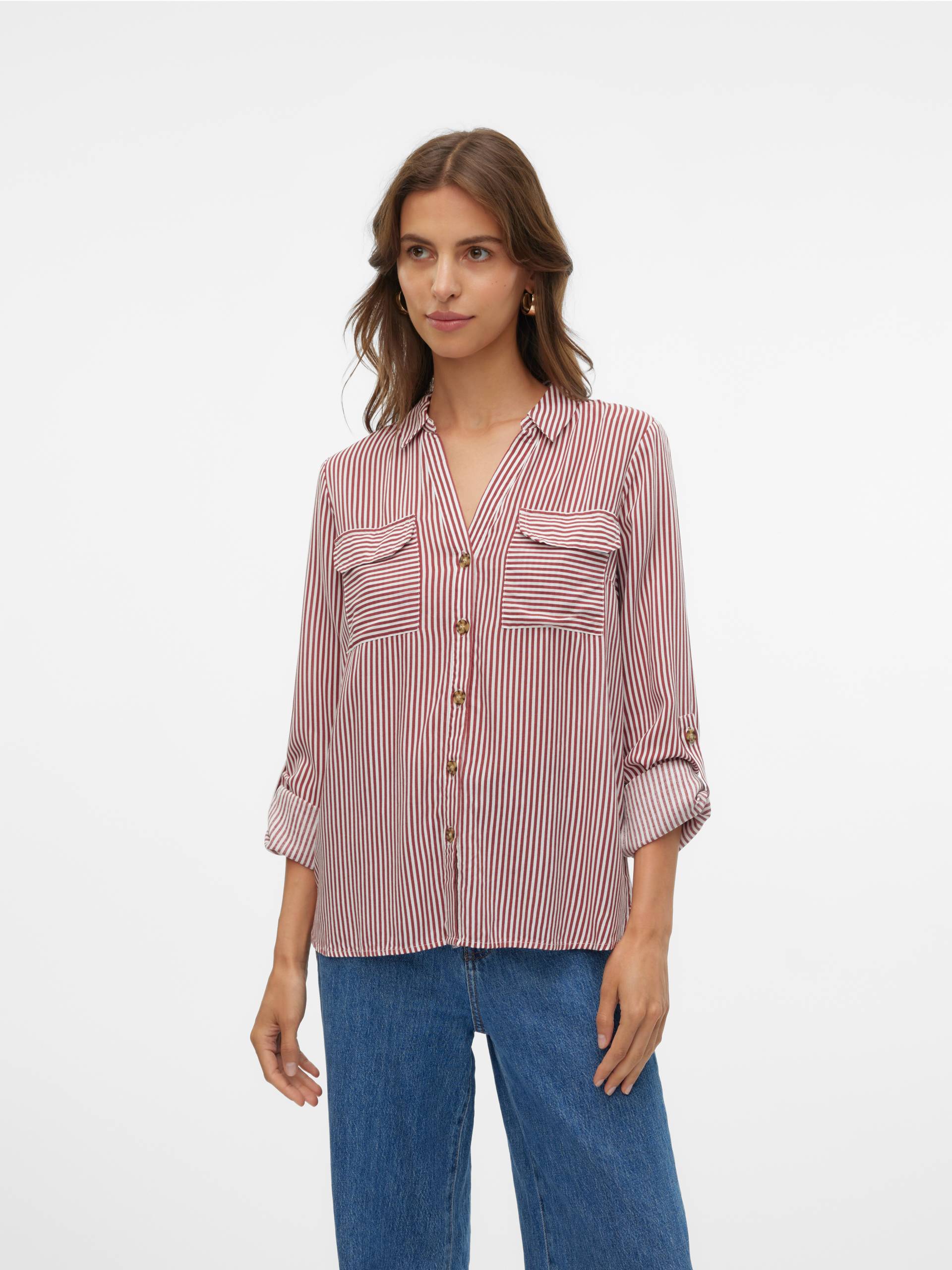 Vero Moda Hemdbluse »VMBUMPY L/S SHIRT NEW WVN GA NOOS« Vero Moda Hemdbluse »VMBUMPY L/S SHIRT NEW WVN GA NOOS« von Vero Moda
