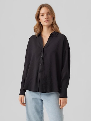 Vero Moda Hemdbluse »VMQUEENY LS OVERSIZE SHIRT WVN GA NOOS« von Vero Moda