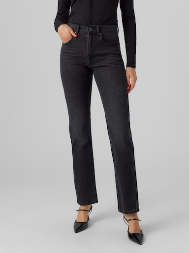 Vero Moda High-waist-Jeans »VMHAILEY HR STRAIGHT DNM JNS LI131 NOOS« Vero Moda High-waist-Jeans »VMHAILEY HR STRAIGHT DNM JNS LI131 NOOS« von Vero Moda