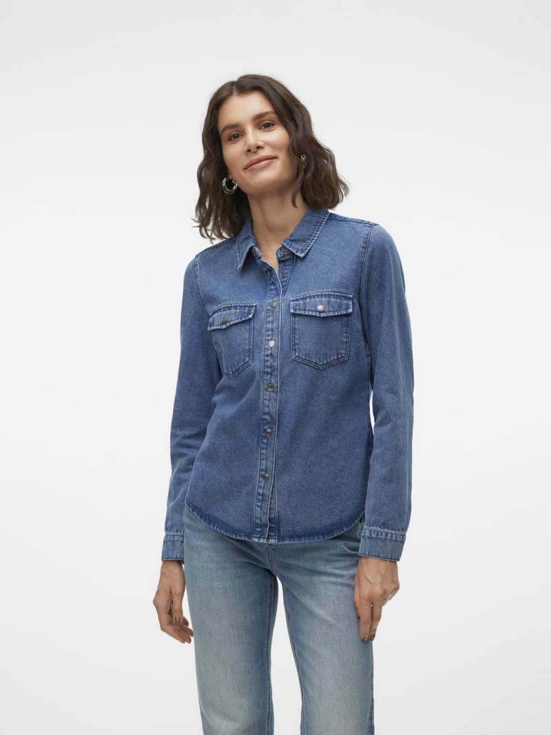 Vero Moda Jeansbluse »VMJENNIE LS DENIM SHIRT MIX NOOS« von Vero Moda