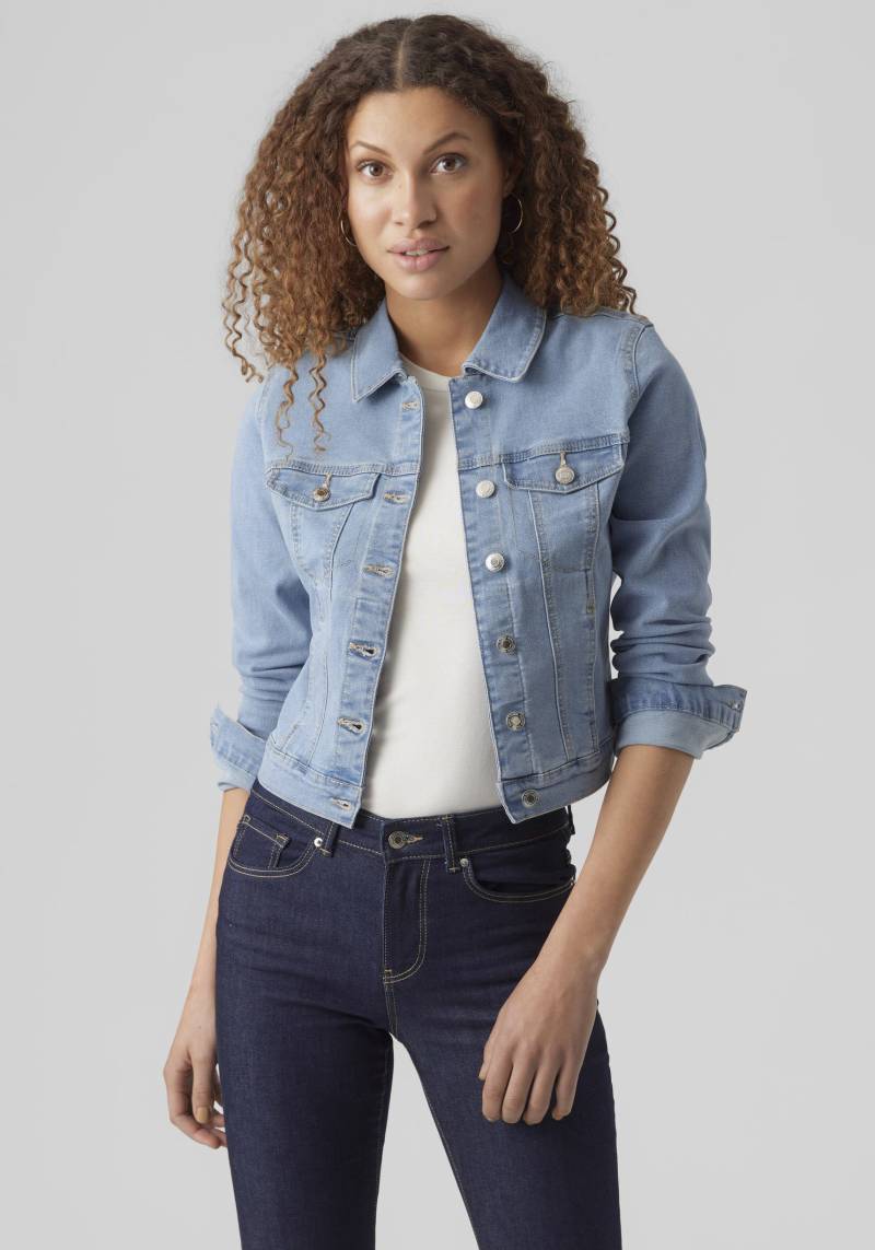 Vero Moda Jeansjacke »VMLUNA LS SLIM DNM JACKET MIX GA NOOS« von Vero Moda