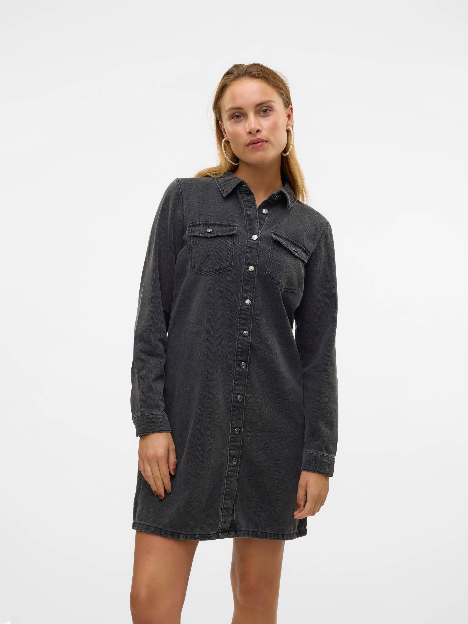 Vero Moda Jeanskleid »VMJENNIE LS SHORT DENIM DRESS GA NOOS« von Vero Moda