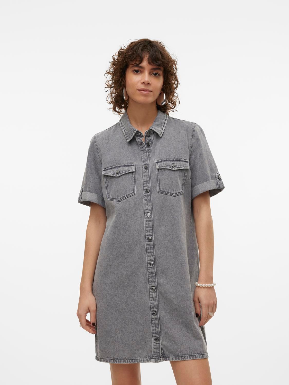 Vero Moda Jeanskleid »VMJENNIE SS SHORT DENIM DRESS NOOS« von Vero Moda