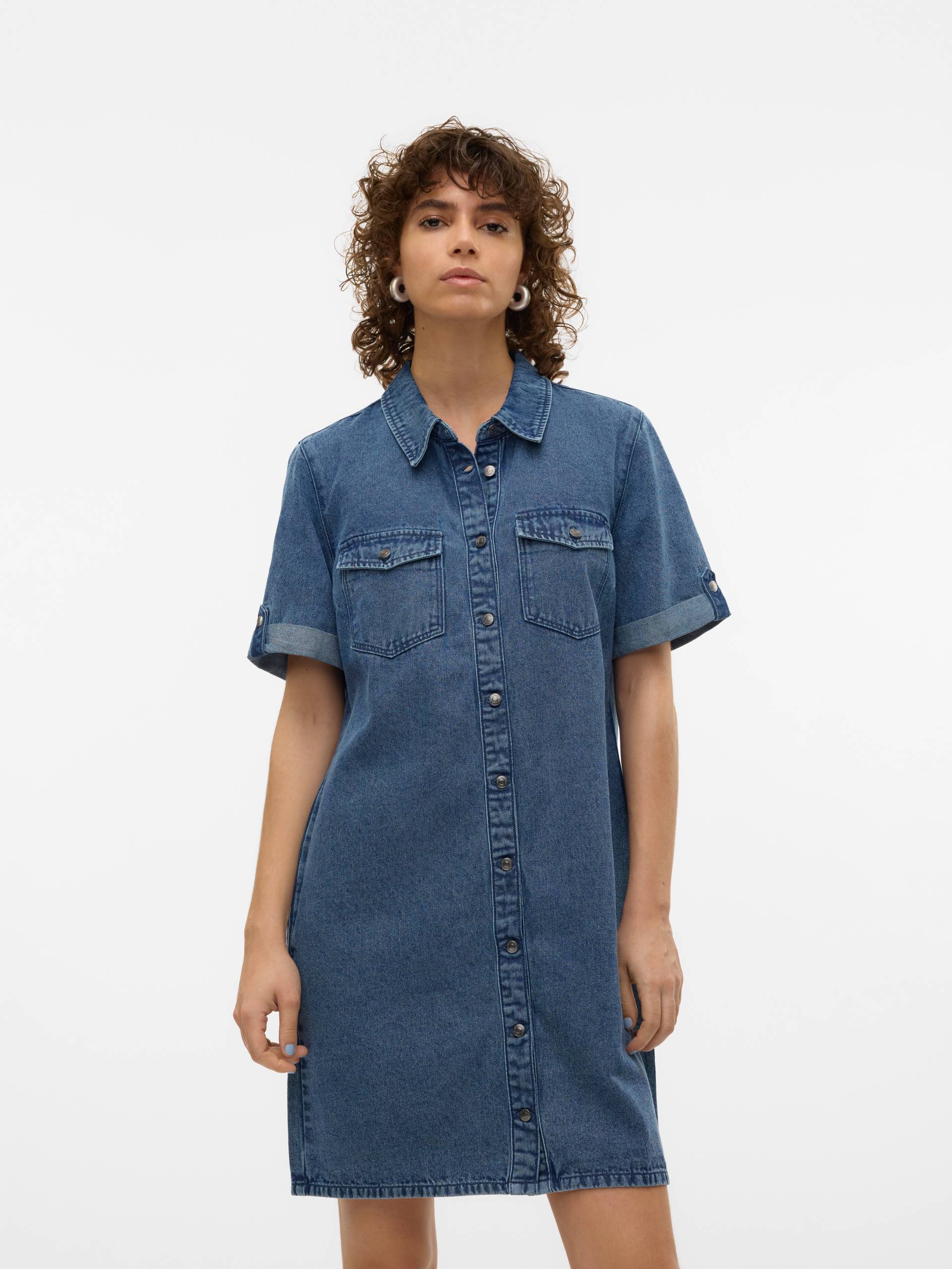 Vero Moda Jeanskleid »VMJENNIE SS SHORT DENIM DRESS NOOS« Vero Moda Jeanskleid »VMJENNIE SS SHORT DENIM DRESS NOOS« von Vero Moda