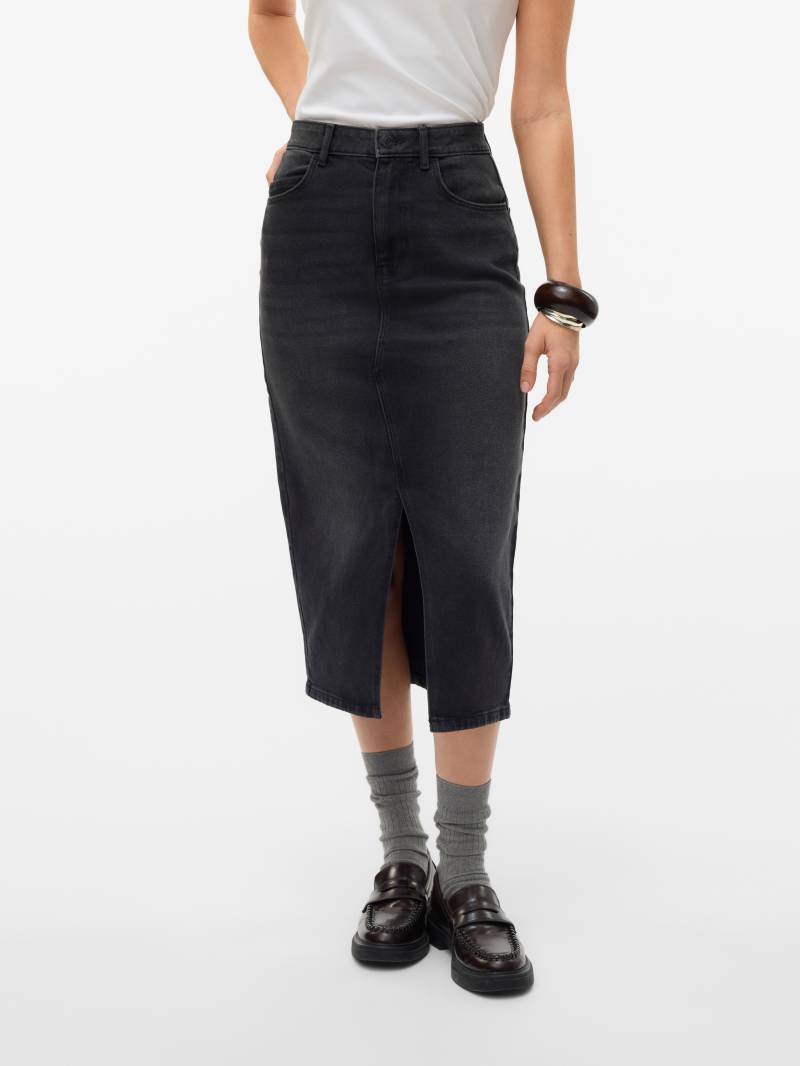 Vero Moda Jeansrock »VMNATALIE HR MIDI DNM SKIRT MIX NOOS« von Vero Moda