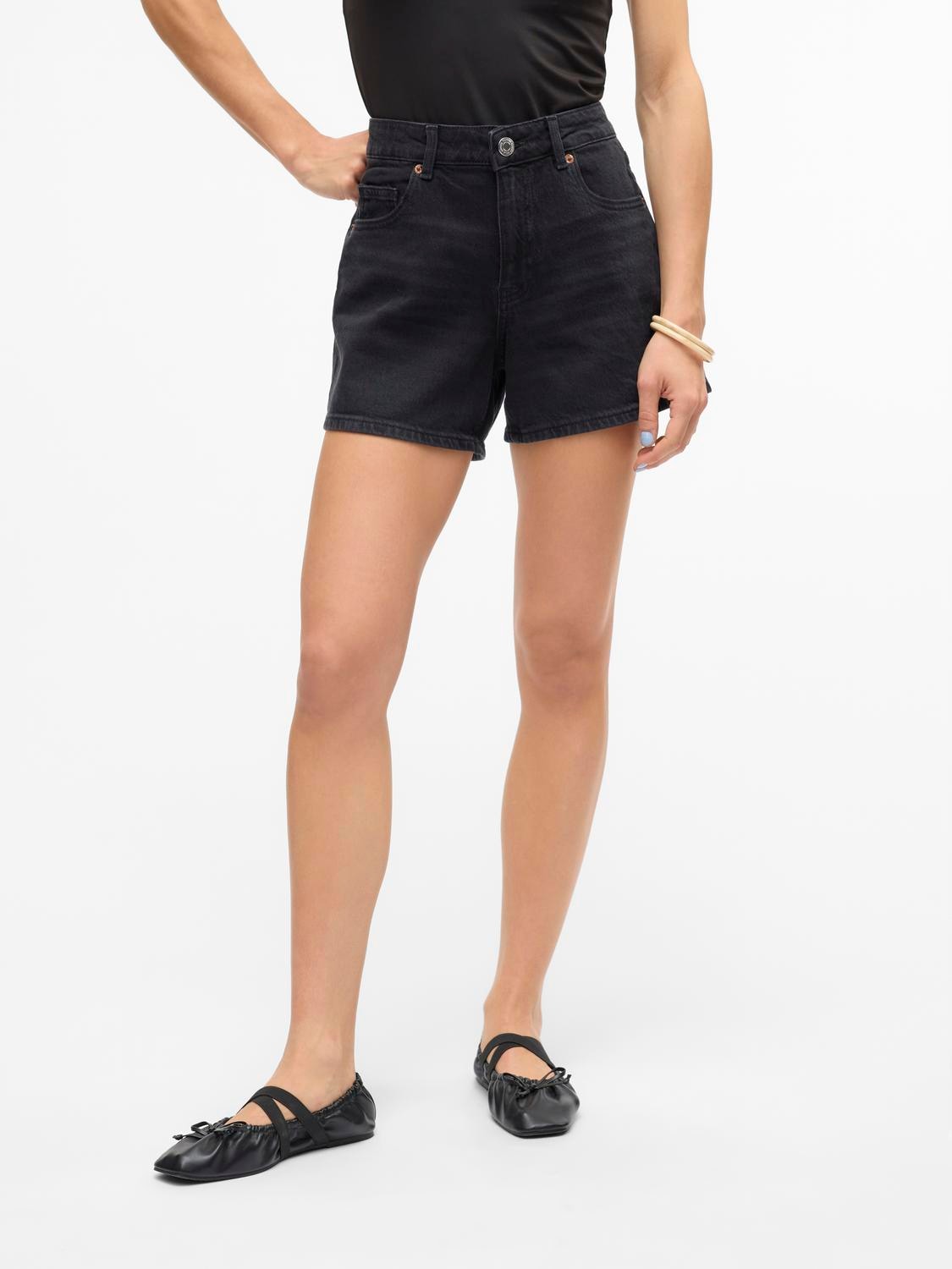 Vero Moda Jeansshorts »VMTESS MR SHORT DNM SHORTS MIX GA NOOS«, bequeme Form mit Stretchanteil von Vero Moda