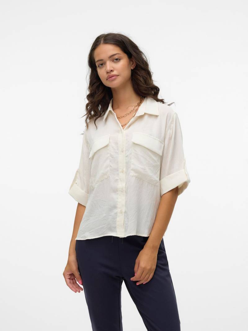 Vero Moda Kurzarmbluse »VMFABIANA 3/4 SHIRT VMA NOOS« von Vero Moda