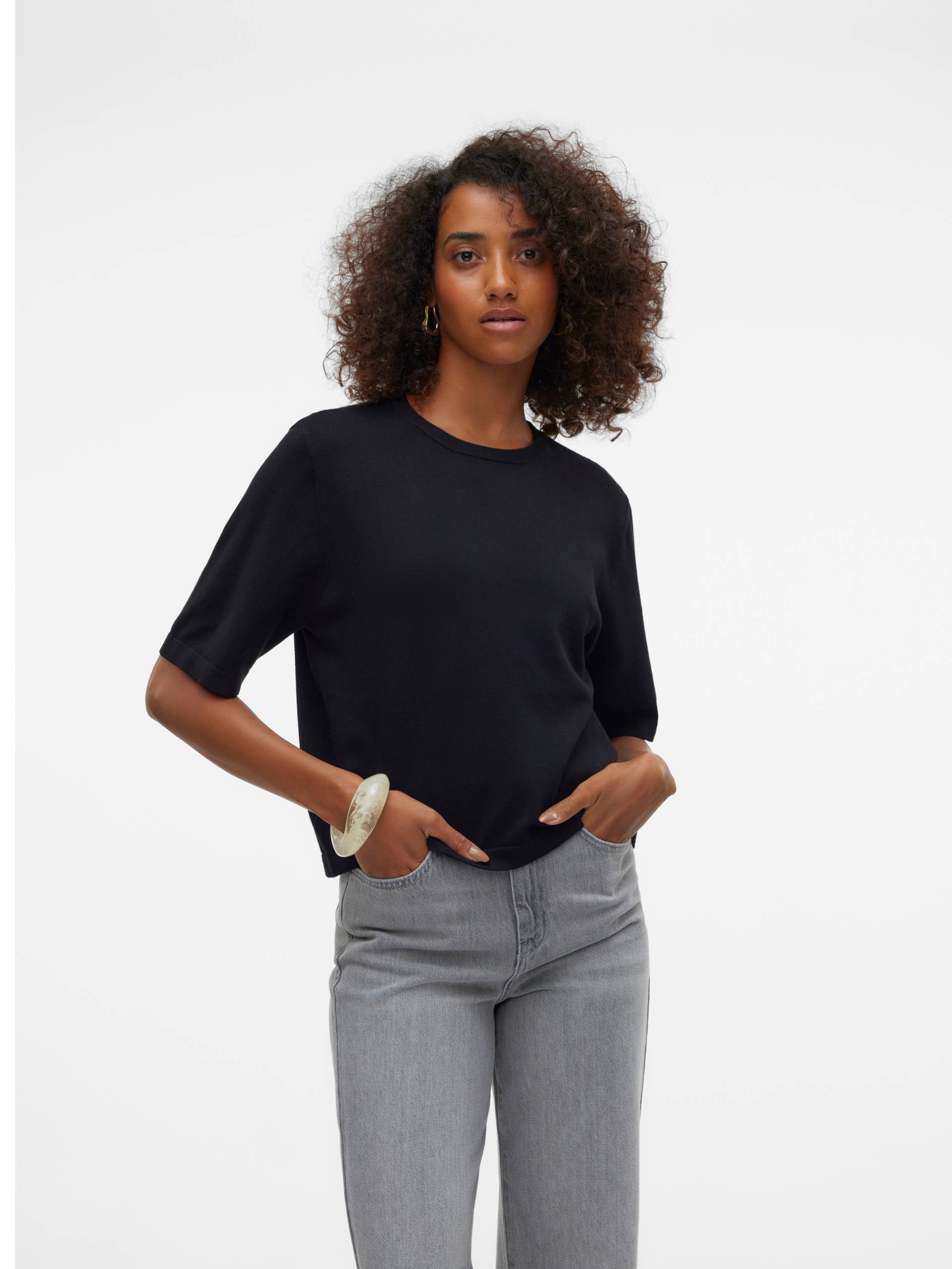 Vero Moda Kurzarmpullover »VMSILJE 2/4 O-NCK OVERSIZE PULL GA NOOS« Vero Moda Kurzarmpullover »VMSILJE 2/4 O-NCK OVERSIZE PULL GA NOOS« von Vero Moda