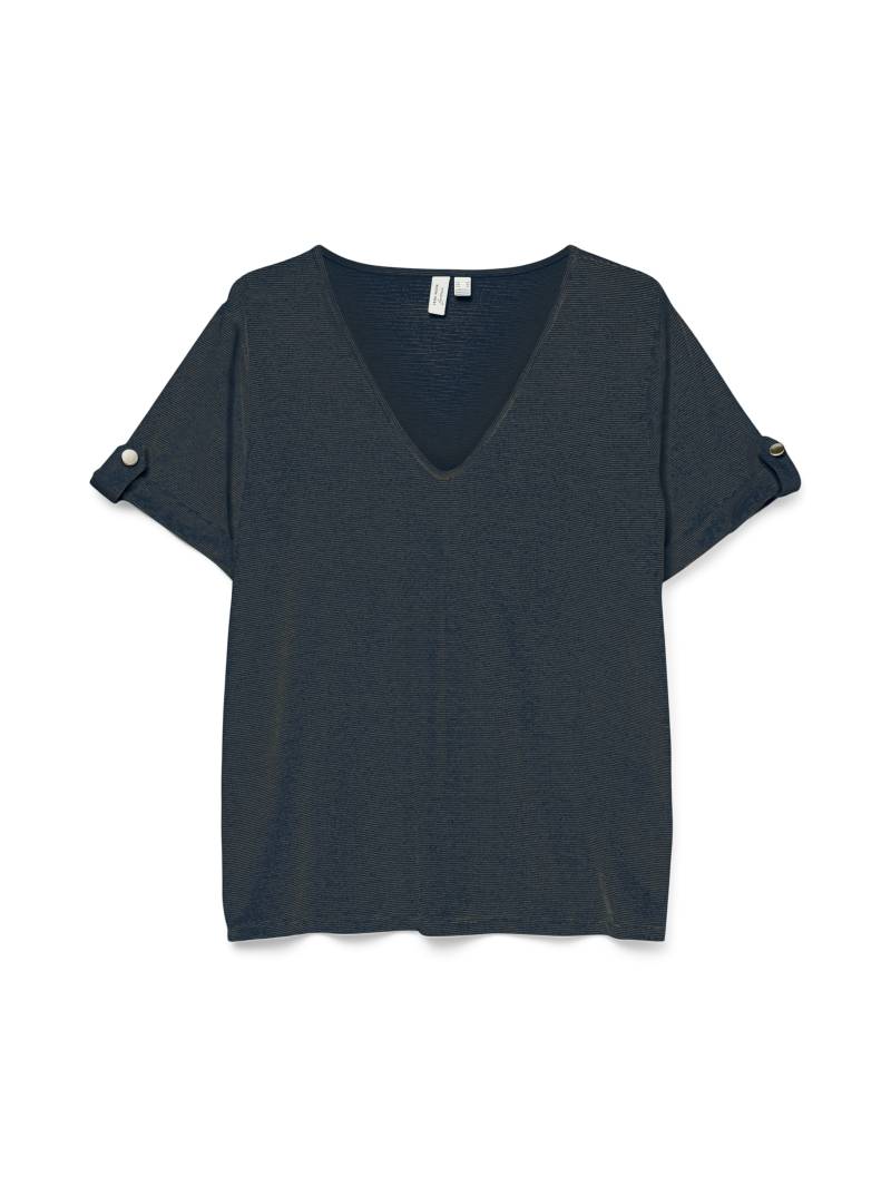 Vero Moda Kurzarmshirt »VMBAILEY S/S V-NECK T-SHIRT JRS BTQ GA« von Vero Moda