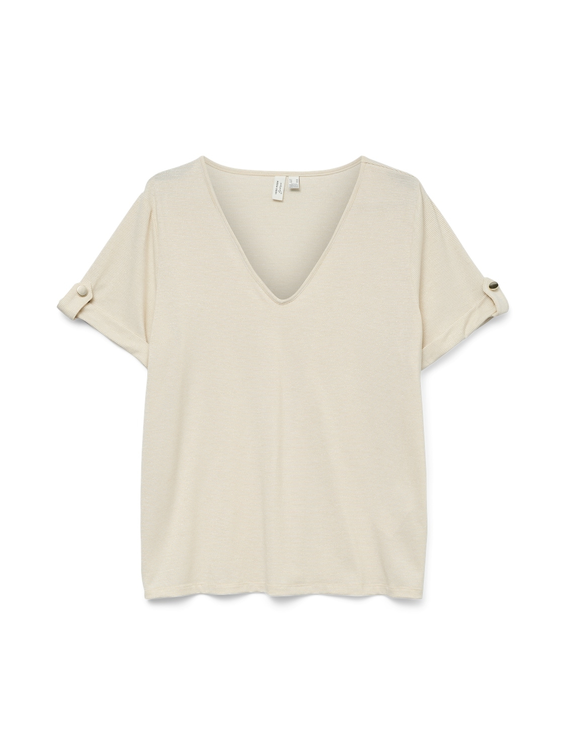 Vero Moda Kurzarmshirt »VMBAILEY S/S V-NECK T-SHIRT JRS BTQ GA« Vero Moda Kurzarmshirt »VMBAILEY S/S V-NECK T-SHIRT JRS BTQ GA« von Vero Moda