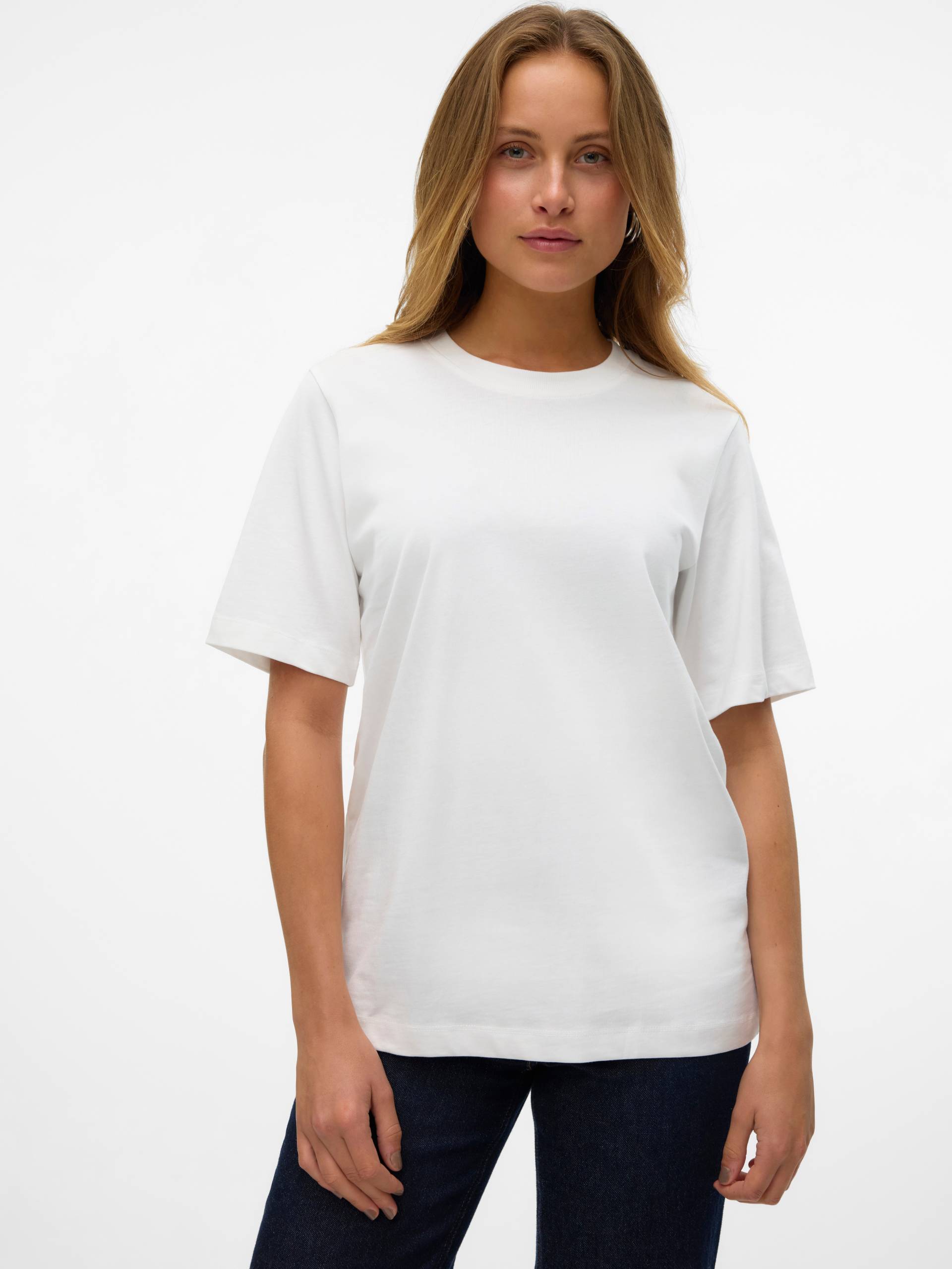 Vero Moda Kurzarmshirt »VMDEMI SS O-NECK TOP JRS« von Vero Moda