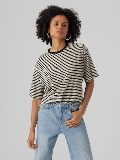 Vero Moda Kurzarmshirt »VMFIONA 2/4 O-NECK TOP VMA NOOS« von Vero Moda