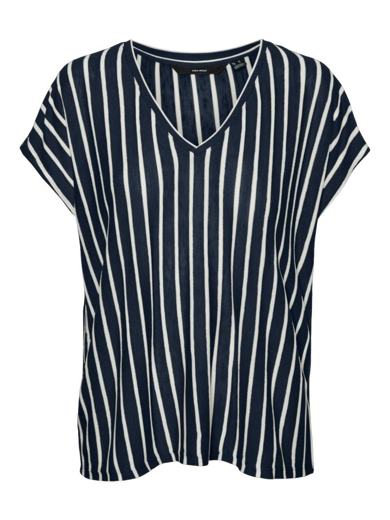 Vero Moda Kurzarmshirt »VMLANA SS V-NECK TOP JRS GA« von Vero Moda