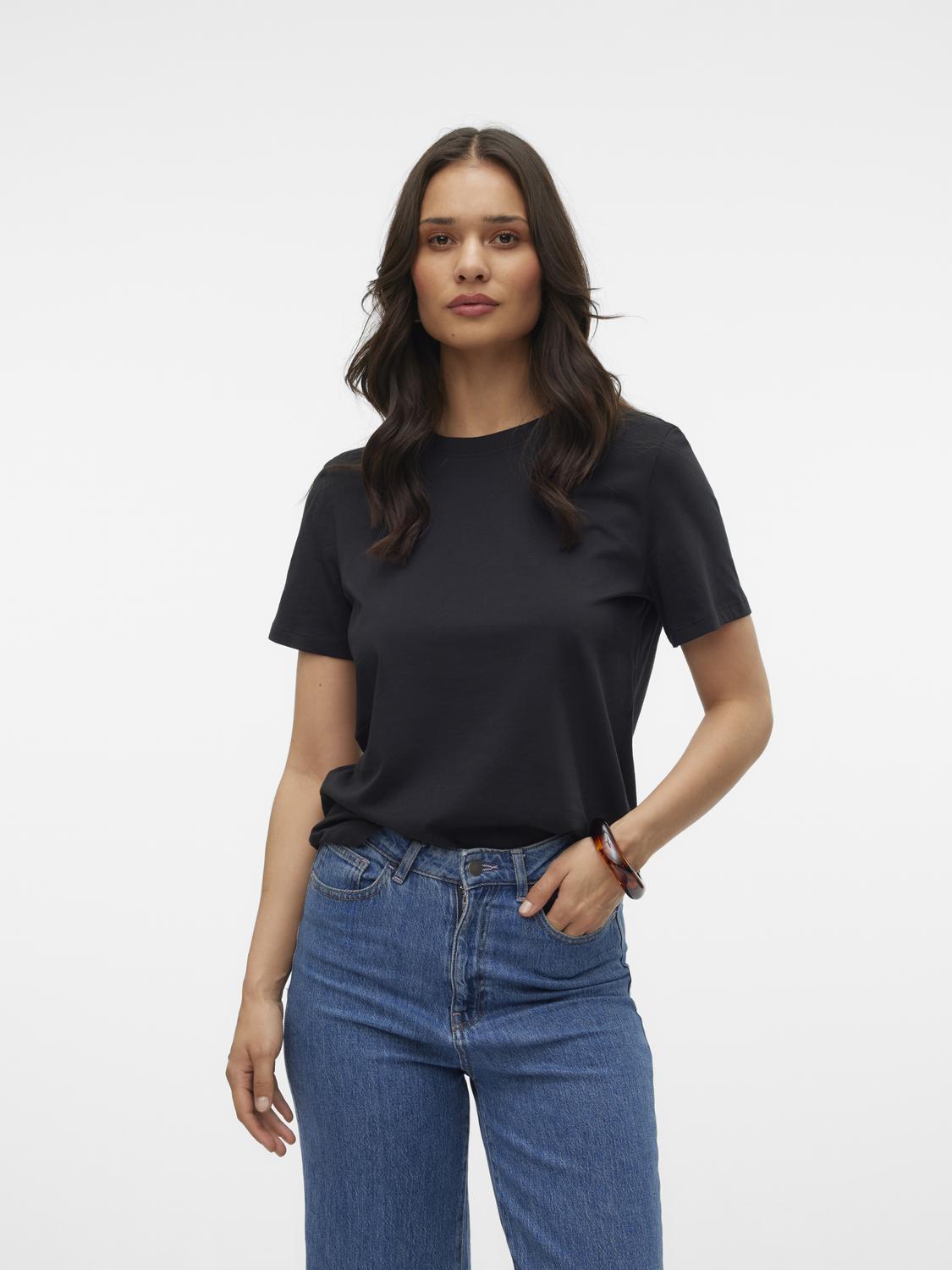 Vero Moda Kurzarmshirt »VMPAULINA SS T-SHIRT GA JRS NOOS« von Vero Moda