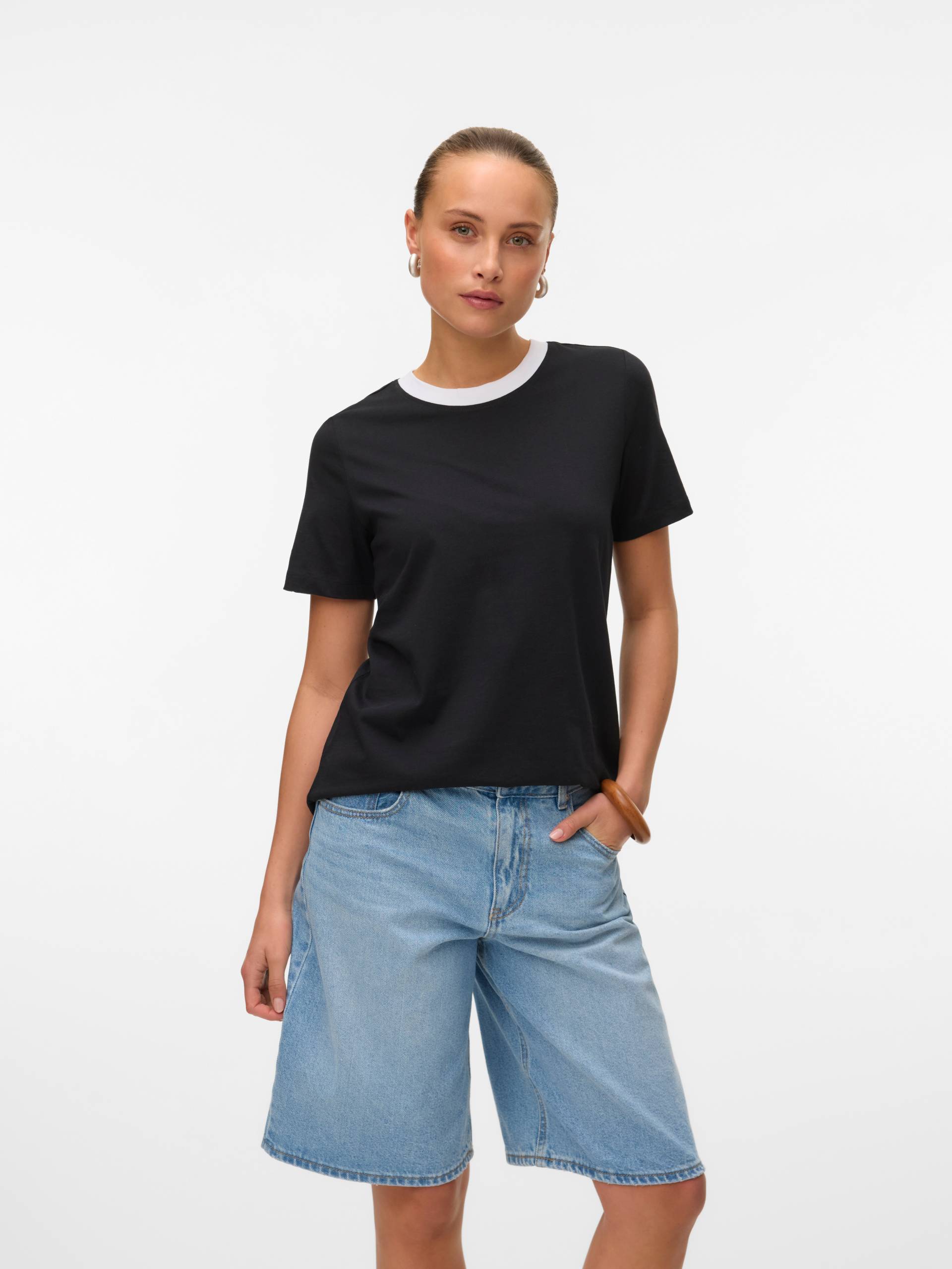 Vero Moda Kurzarmshirt »VMPAULINA SS T-SHIRT GA JRS NOOS« von Vero Moda