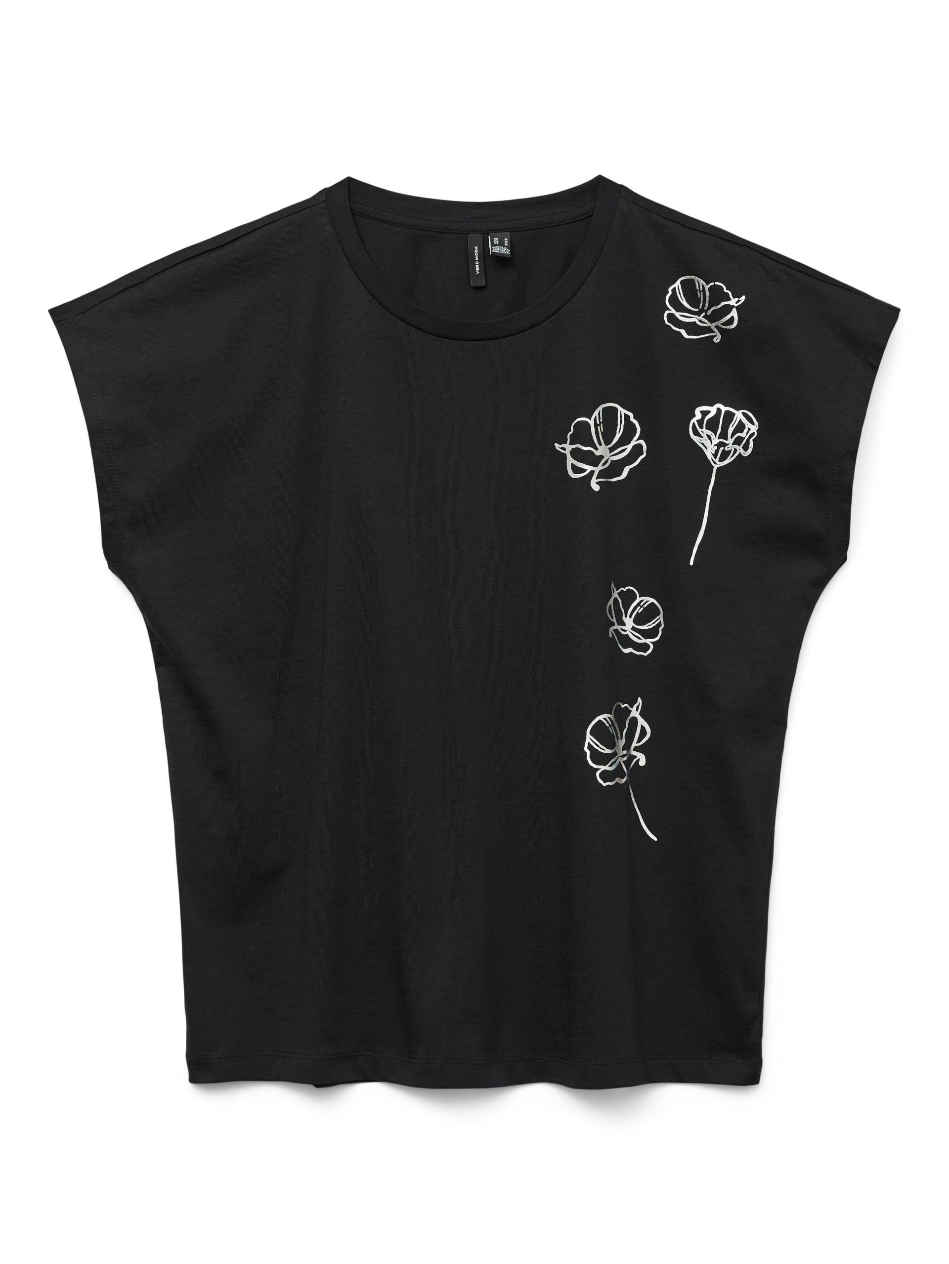 Vero Moda Kurzarmshirt »VMSIA AVA SS TOP BOX JRS GA« von Vero Moda