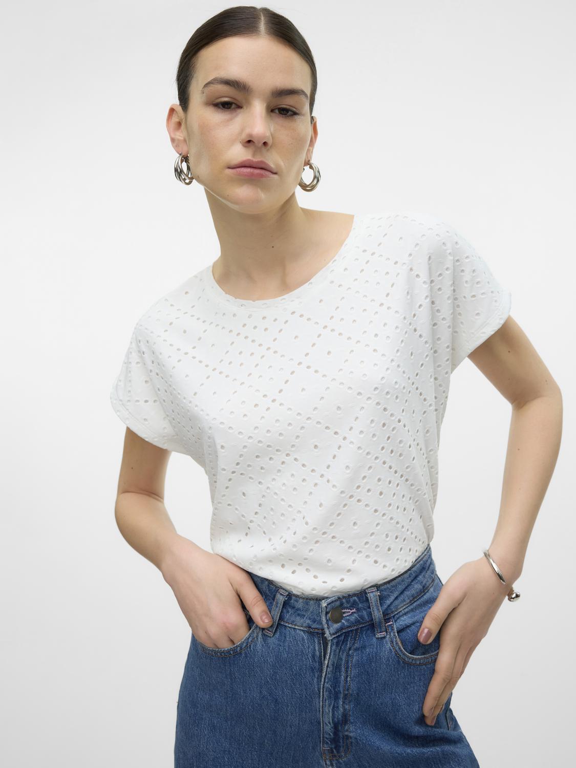 Vero Moda Kurzarmshirt »VMTASSA SS TOP JRS GA« von Vero Moda