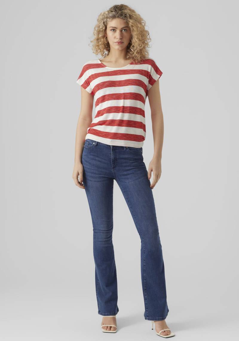 Vero Moda Kurzarmshirt »VMWIDE STRIPE S/L TOP GA JRS NOOS« von Vero Moda