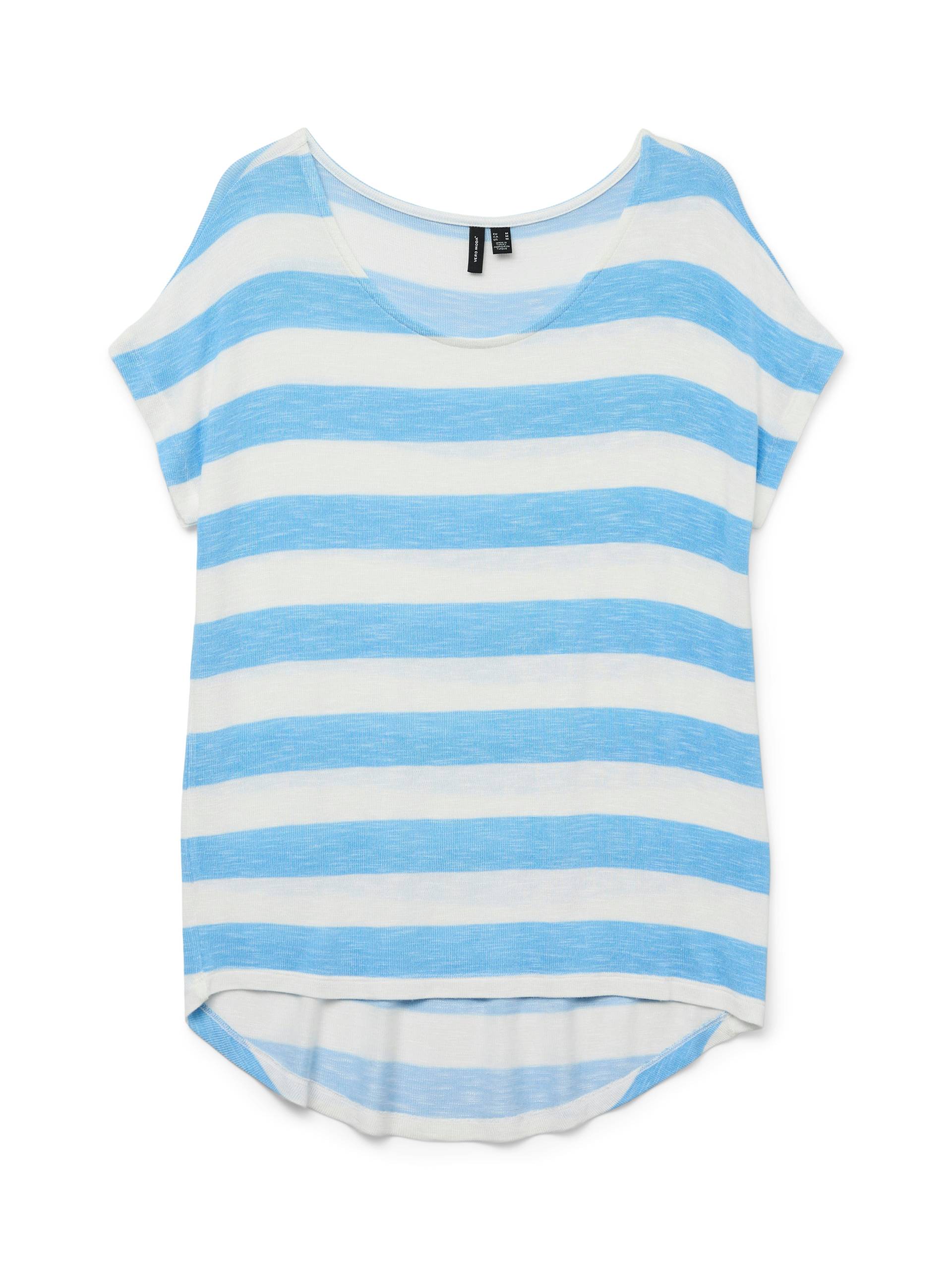 Vero Moda Kurzarmshirt »VMWIDE STRIPE SL TOP GA JRS NOOS« von Vero Moda