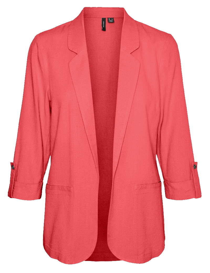 Vero Moda Kurzblazer »VMJESMILO 3/4 LOOSE BLAZER WVN GA NOOS«, mit Leinen von Vero Moda