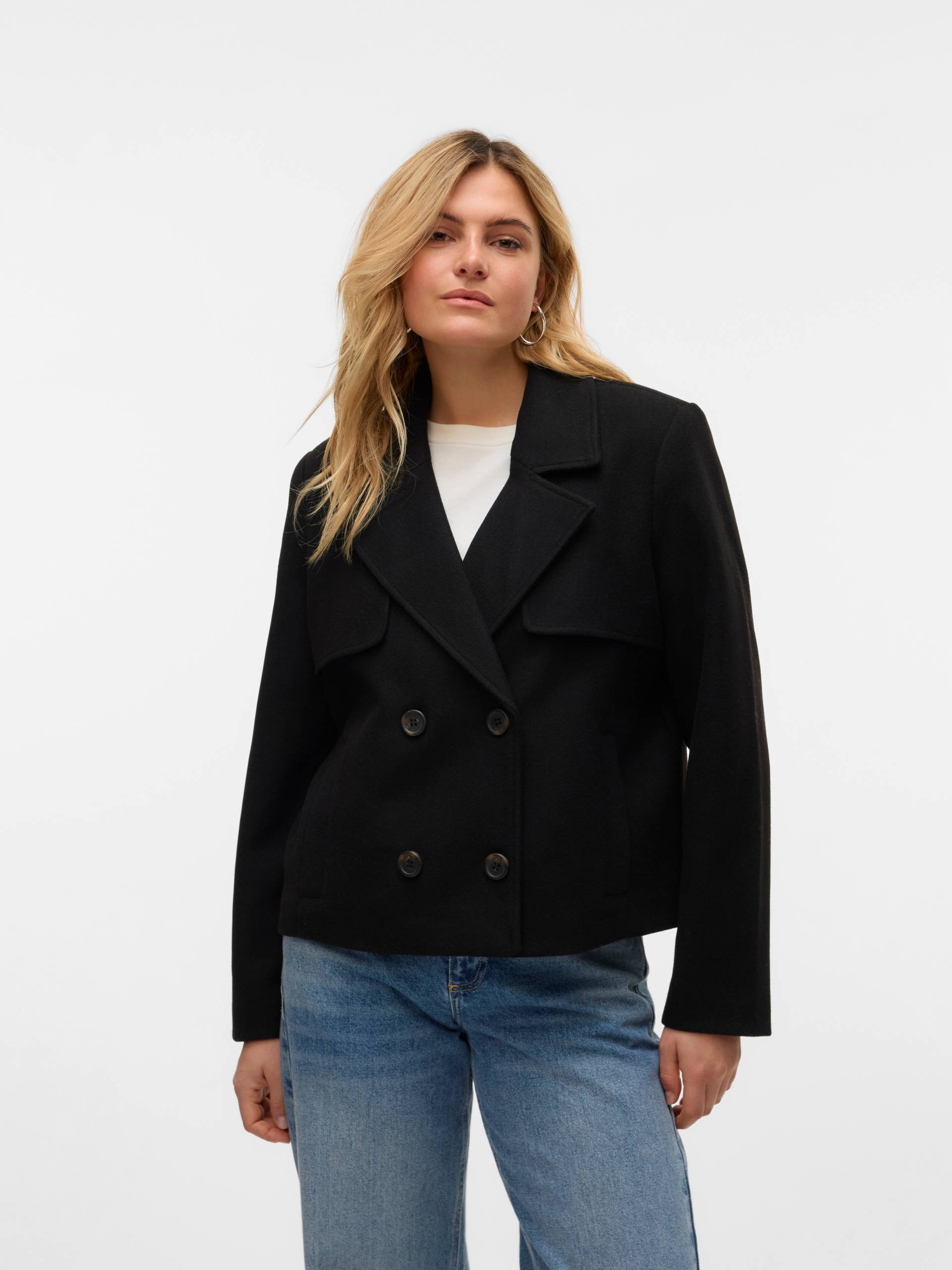 Vero Moda Kurzjacke »VMFORTUNESHEILA SHORT JACKET GA BOO«, ohne Kapuze von Vero Moda