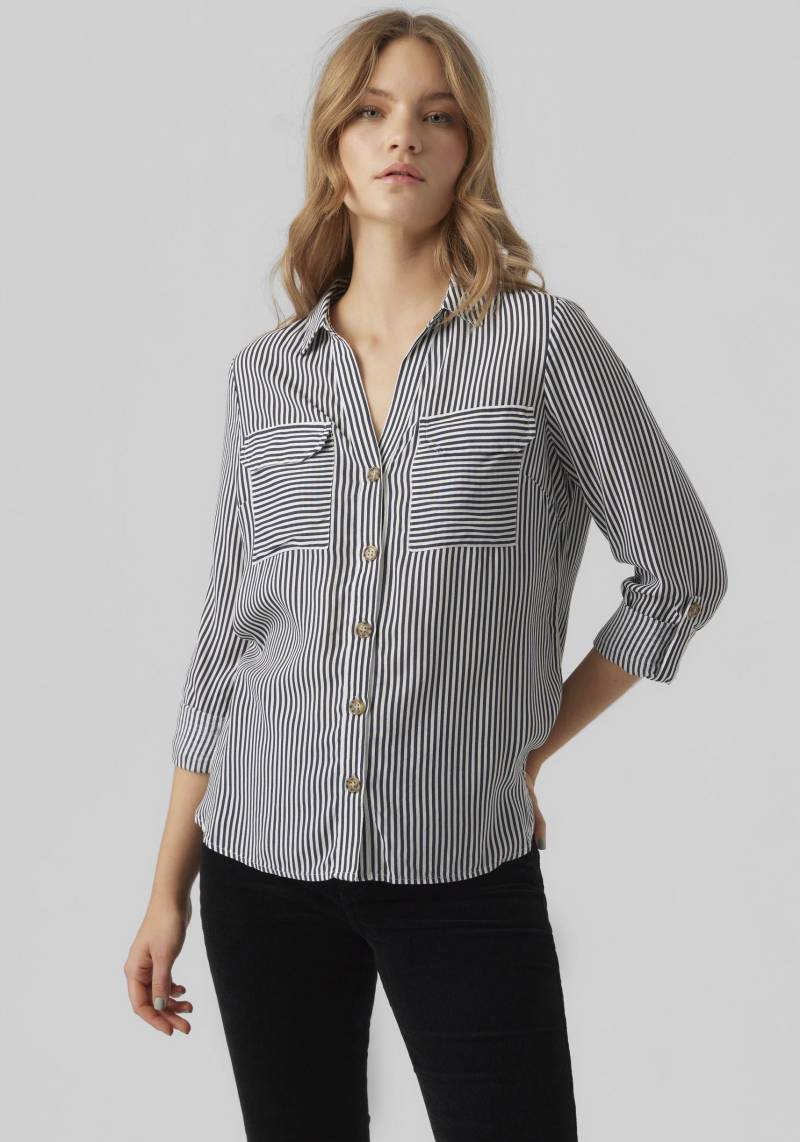 Vero Moda Hemdbluse »VMBUMPY L/S SHIRT NEW WVN GA NOOS« von Vero Moda