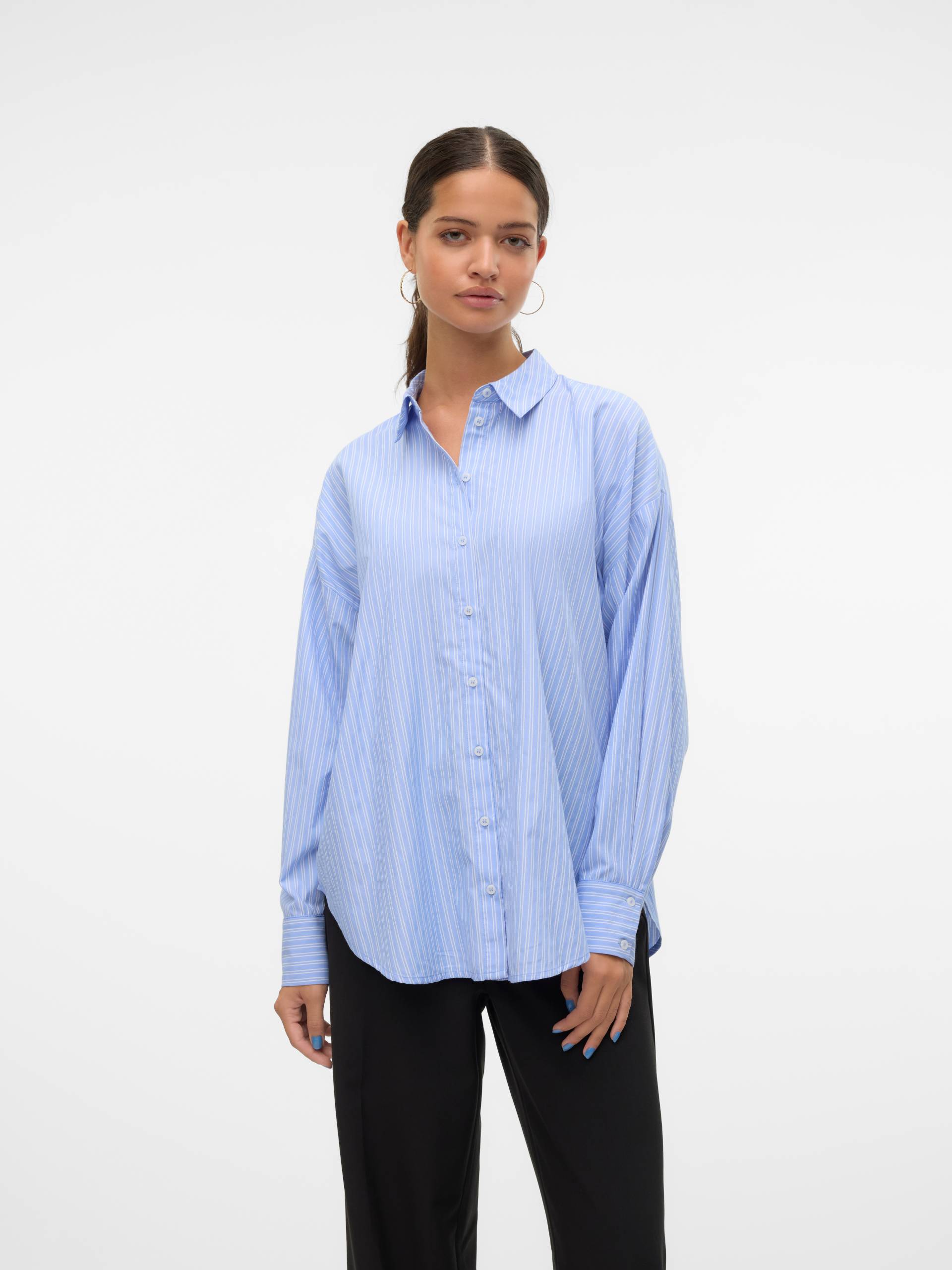 Vero Moda Langarmbluse »VMFANNI LS SHIRT WVN GA NOOS« von Vero Moda