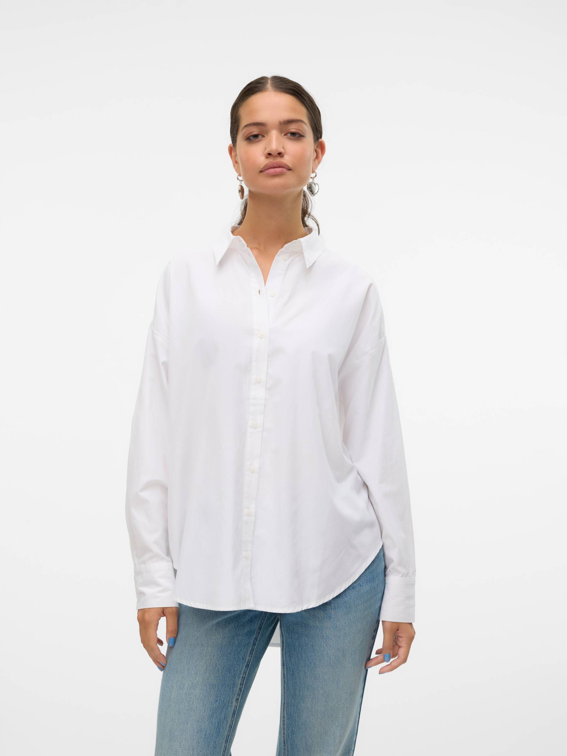 Vero Moda Langarmbluse »VMFANNI LS SHIRT WVN GA NOOS« von Vero Moda