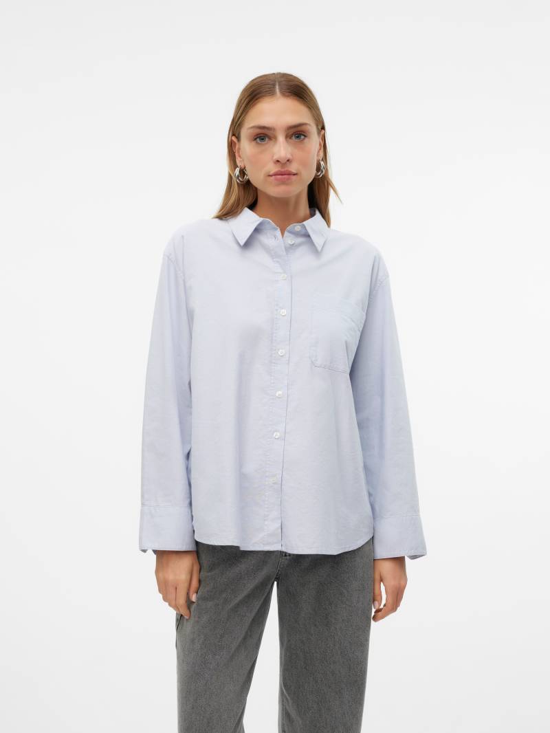 Vero Moda Langarmbluse »VMIDA OXFORD SHIRT WVN GA NOOS« von Vero Moda