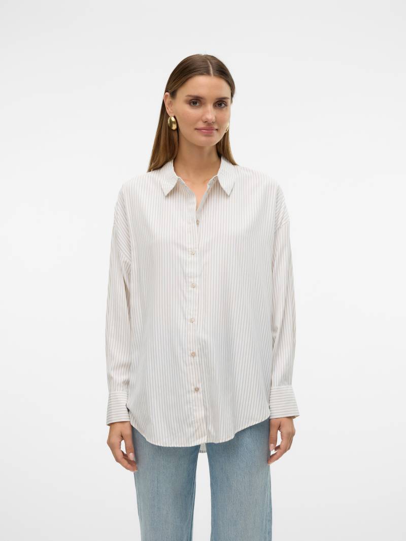 Vero Moda Langarmbluse »VMNORA LS OVERSIZE SHIRT WVN GA NOOS« von Vero Moda