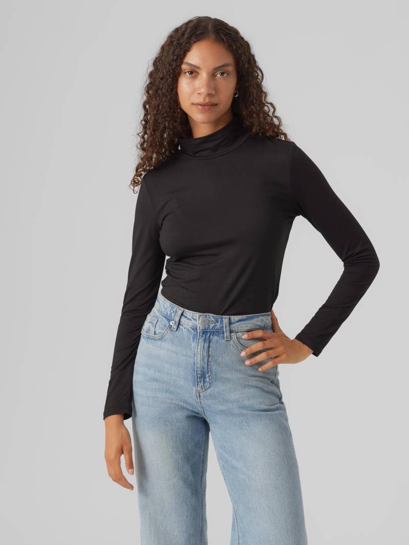 Vero Moda Langarmshirt »VMINA LS HIGHNECK TOP JRS BOO« von Vero Moda