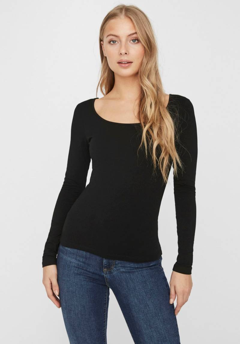 Vero Moda Langarmshirt »VMMAXI«, aus Bio-Baumwolle von Vero Moda