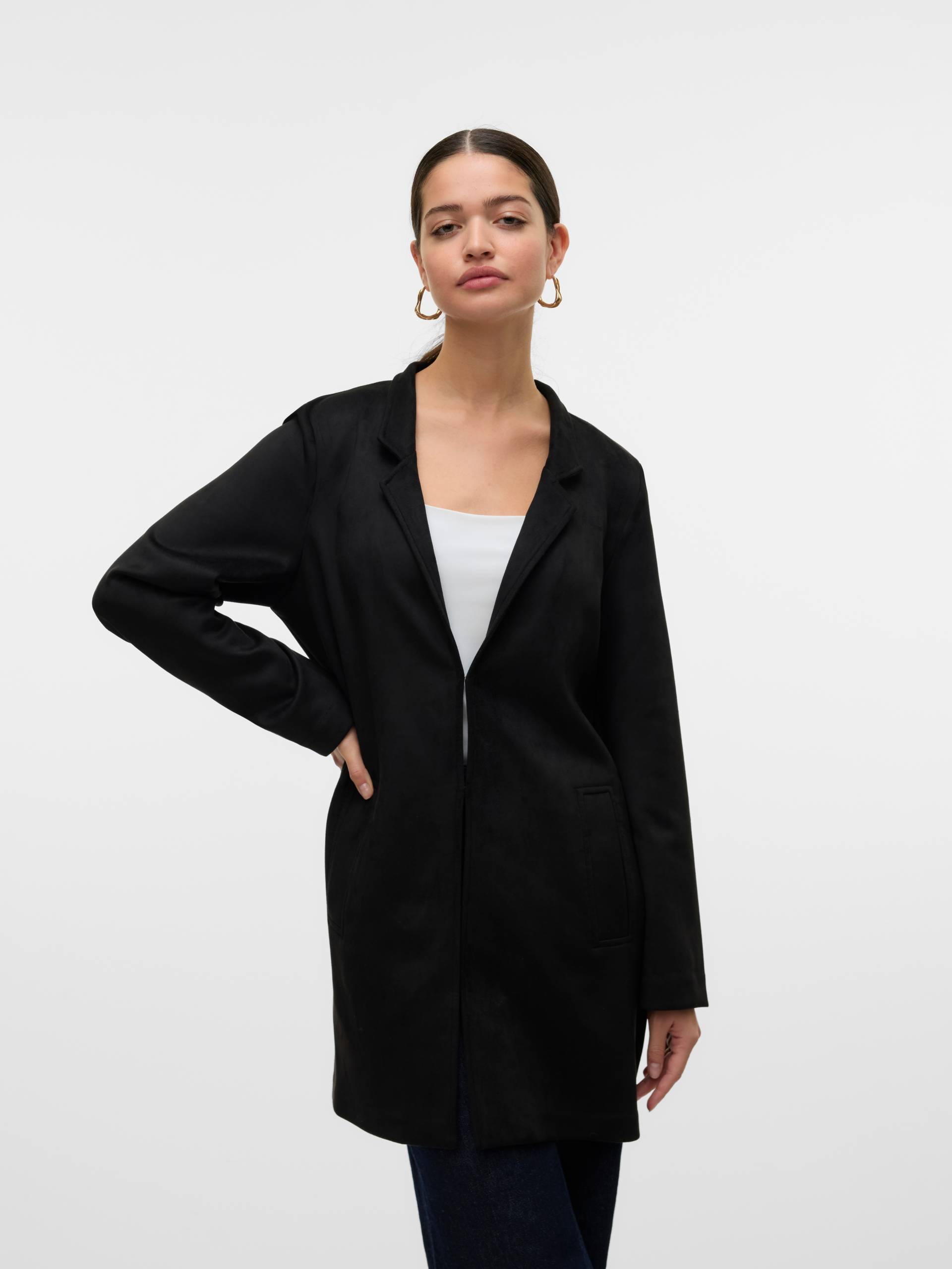 Vero Moda Langjacke »VMJOSEFREJA FAUXSUEDE JACKET BOO«, ohne Kapuze Vero Moda Langjacke »VMJOSEFREJA FAUXSUEDE JACKET BOO«, ohne Kapuze von Vero Moda