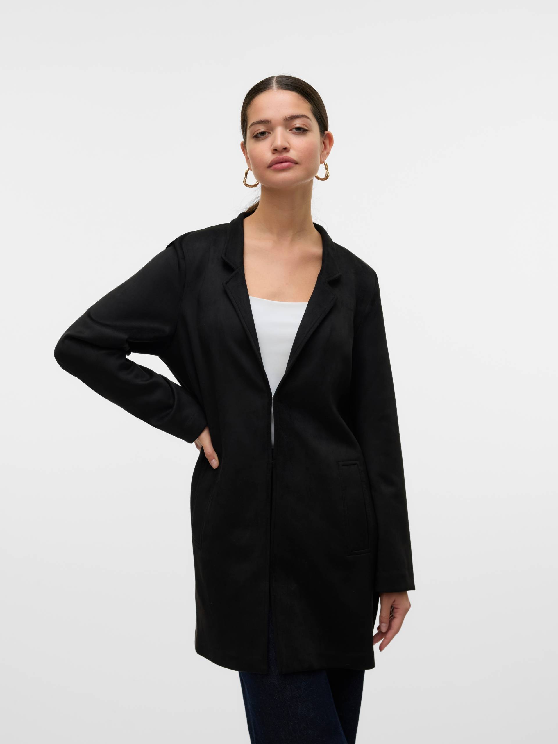 Vero Moda Langjacke »VMJOSEFREJA FAUXSUEDE JACKET BOO«, ohne Kapuze von Vero Moda